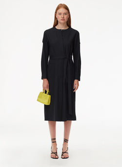 Sleeve Waist Tie Dress | Tibi ...